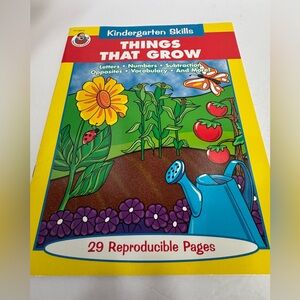 Kindergarten Skills: Things That Grow - out of print Book